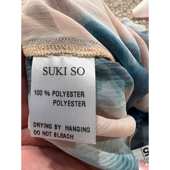 Suki‎ So Kimono Blue Peach - Picture 9 of 9